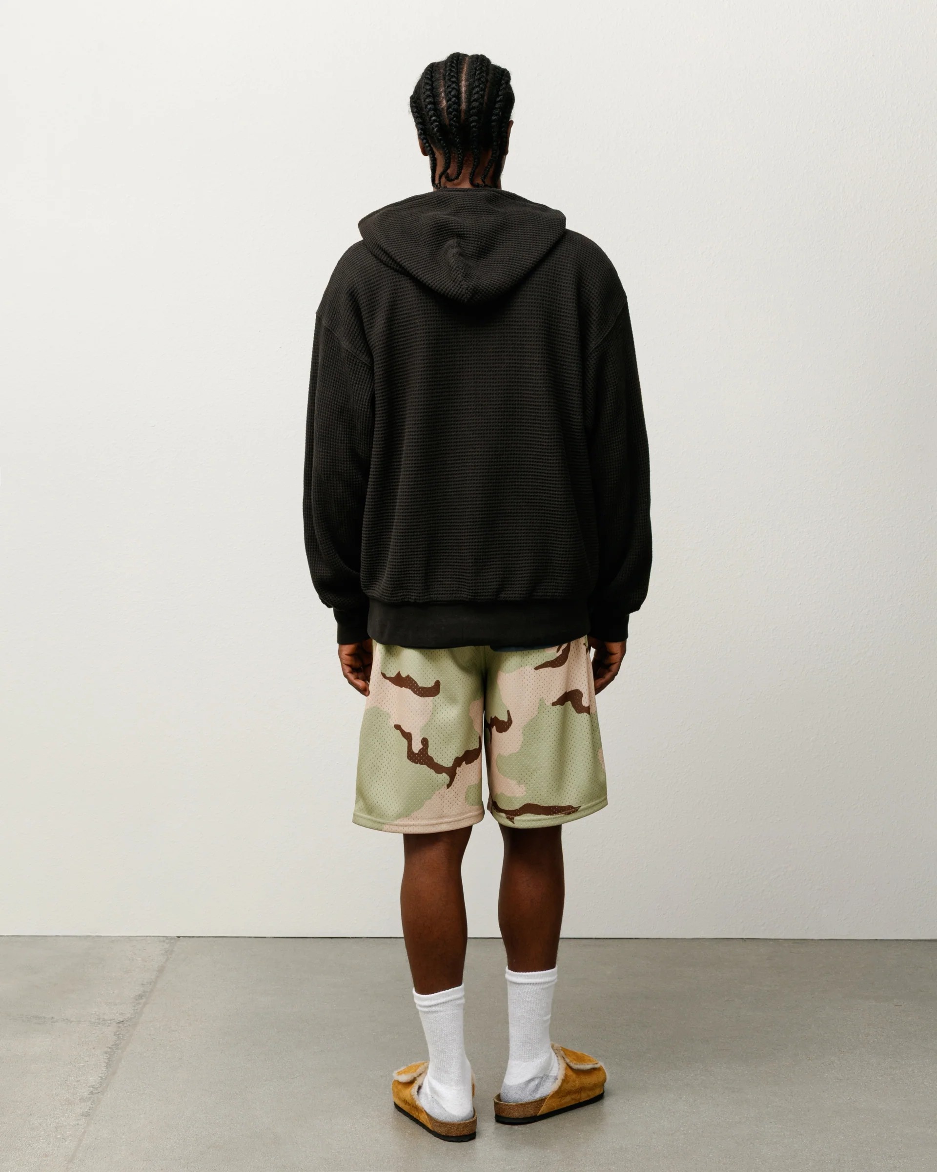 Stüssy Basic Mesh Short 'Sand Camo'