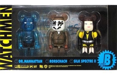 WATCHMEN x Bearbrick 100% 3 Pieces Set B