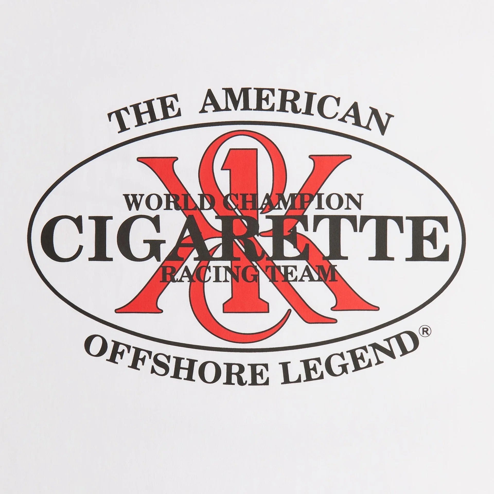 Kith for Cigarette Racing Vintage Tee 'White'