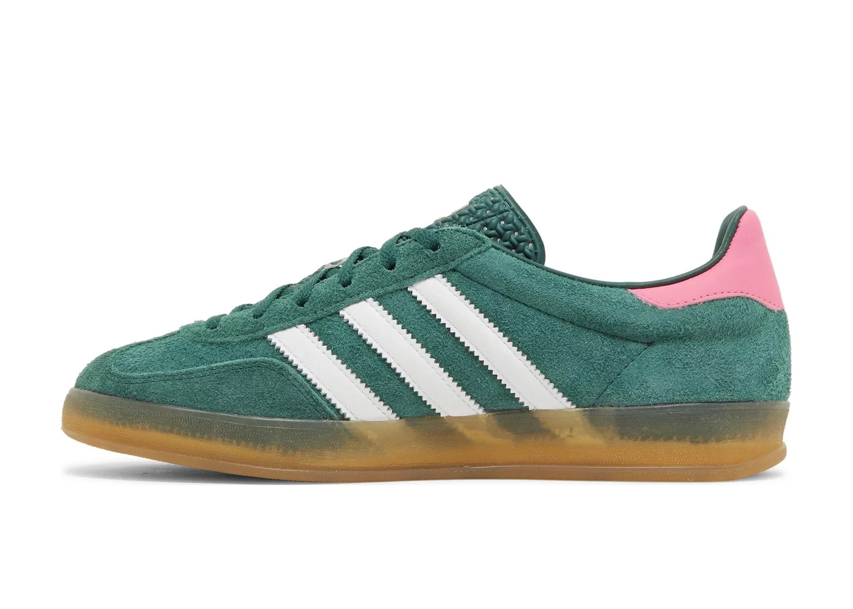 adidas Gazelle Indoor Collegiate Green Lucid Pink 