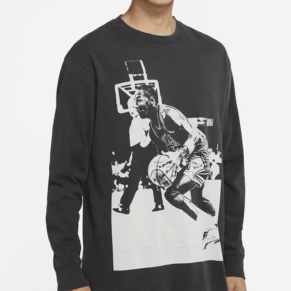 Union x Jordan Long Sleeve Tee Off Noir