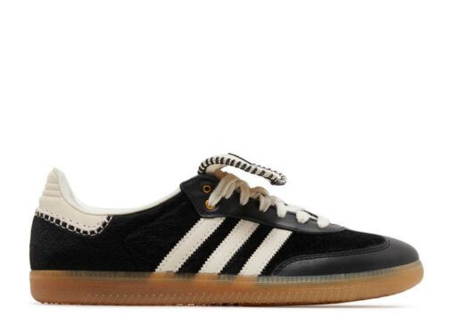 Wales Bonner X Adidas Samba Pony Tonal Core Black