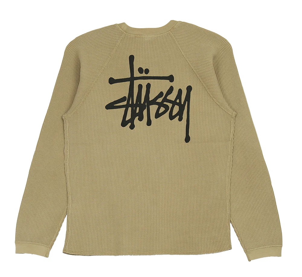 Stüssy Raglan Thermal Basic Stock