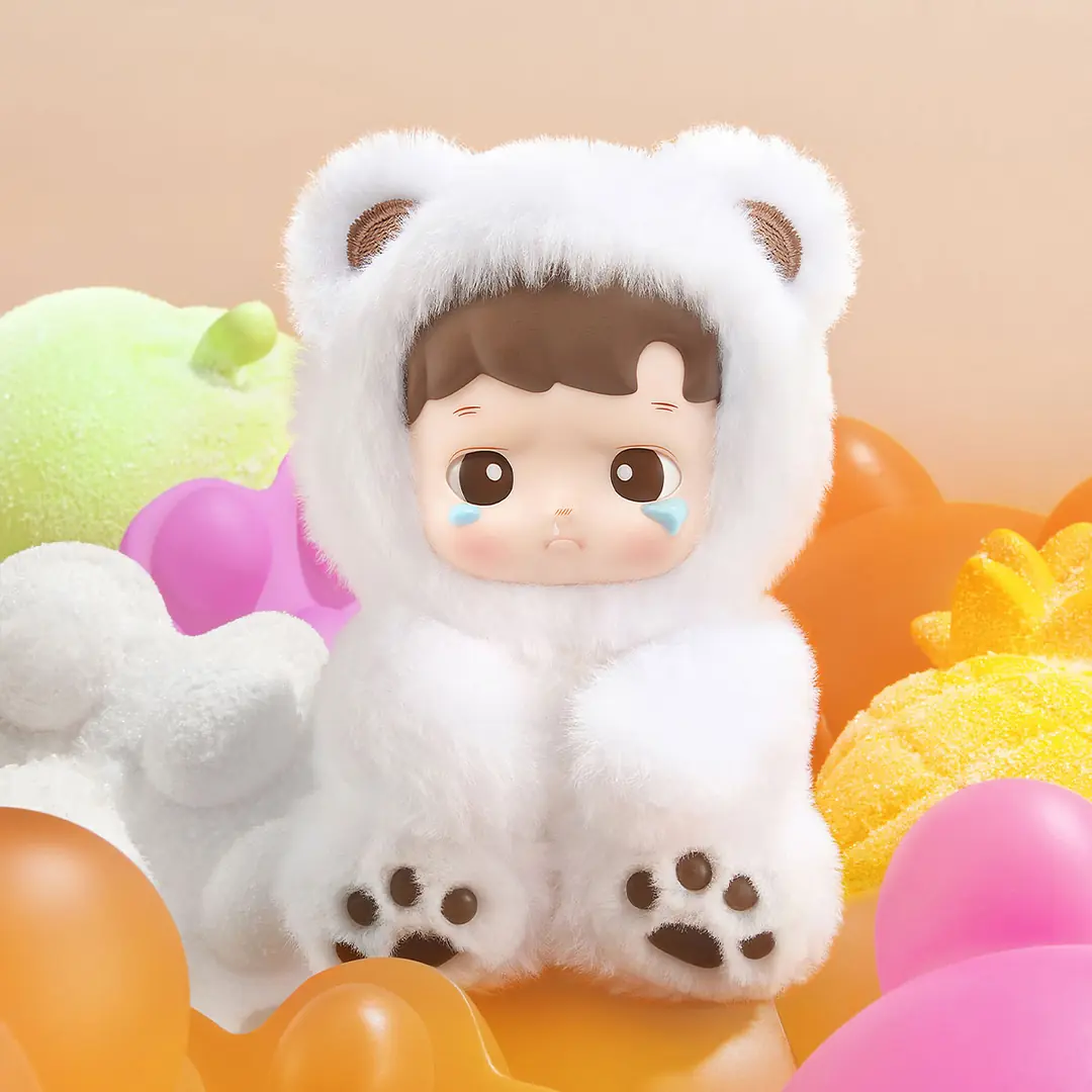 Pop Mart HACIPUPU Gummy Bear Series-Vinyl Plush Pendant Blind Box