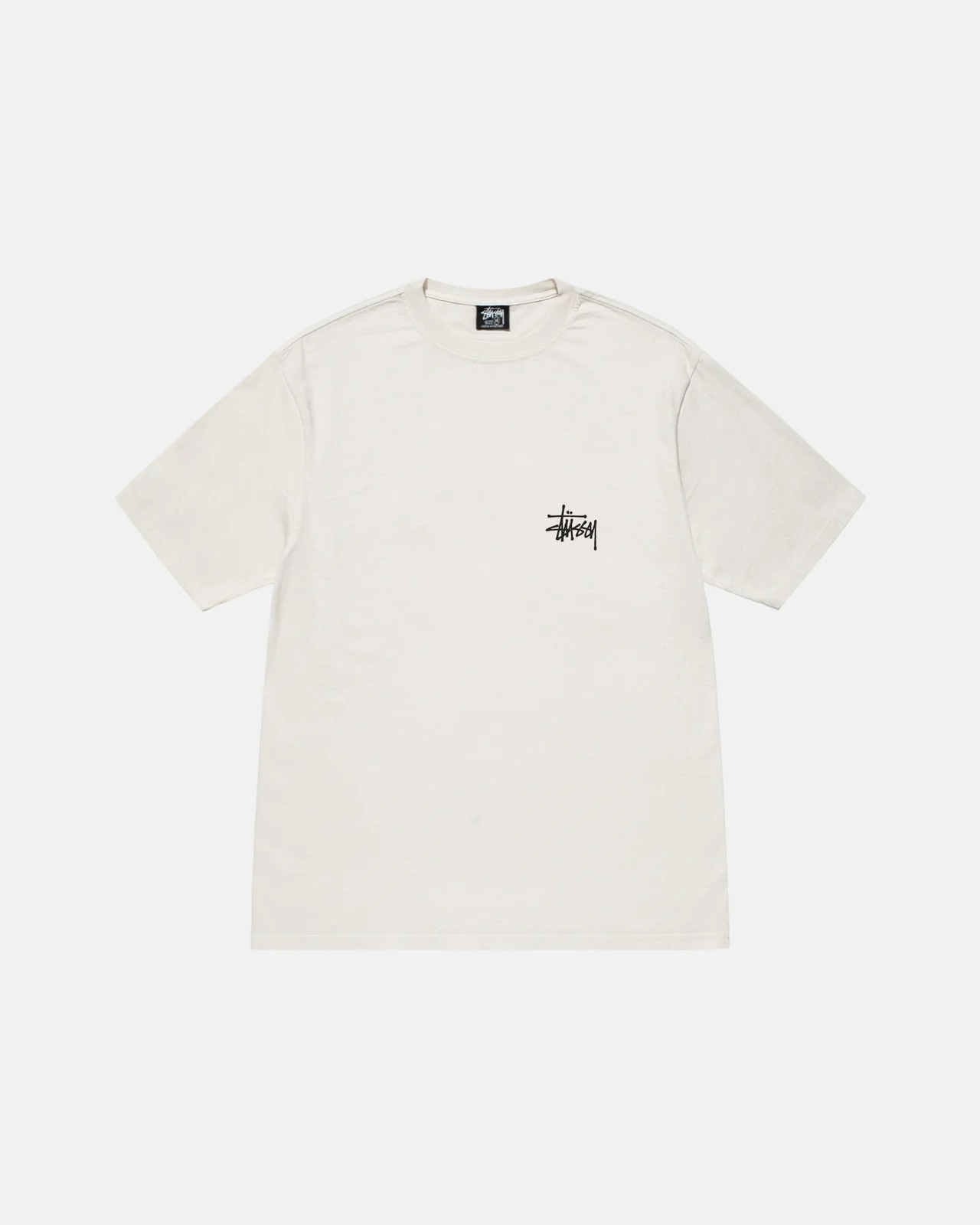 Stüssy Basic Tee Pigment Dyed 'Cream'