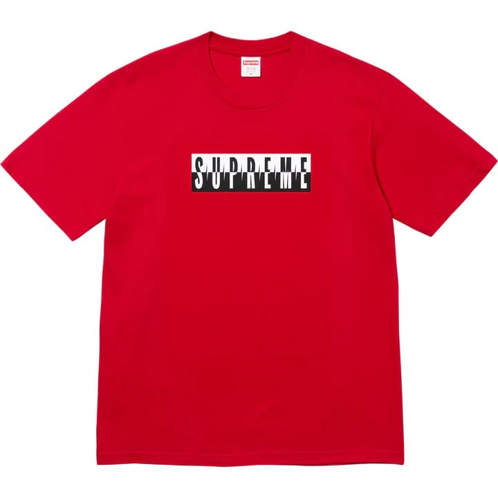 Supreme Split Tee -'Red'