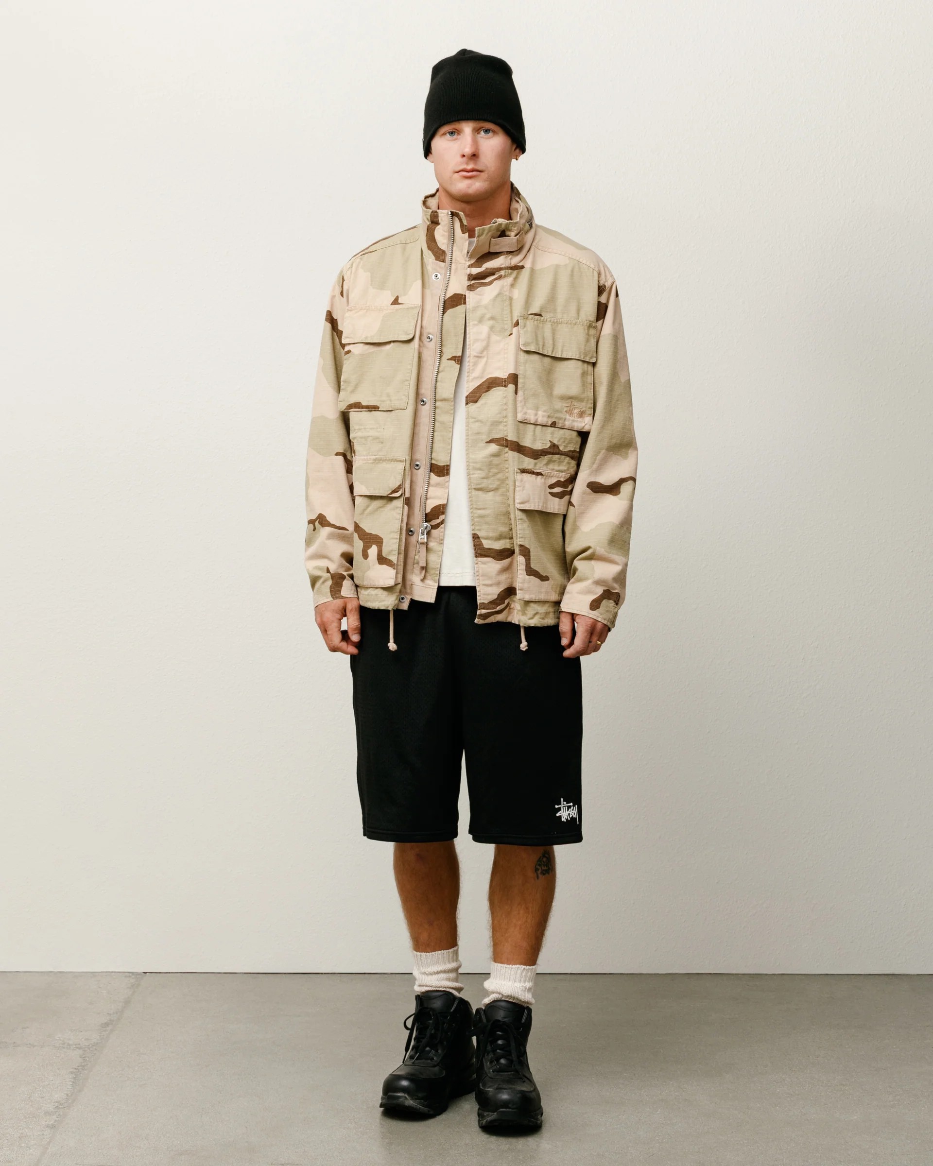 Stüssy Basic Mesh Short 'Black'