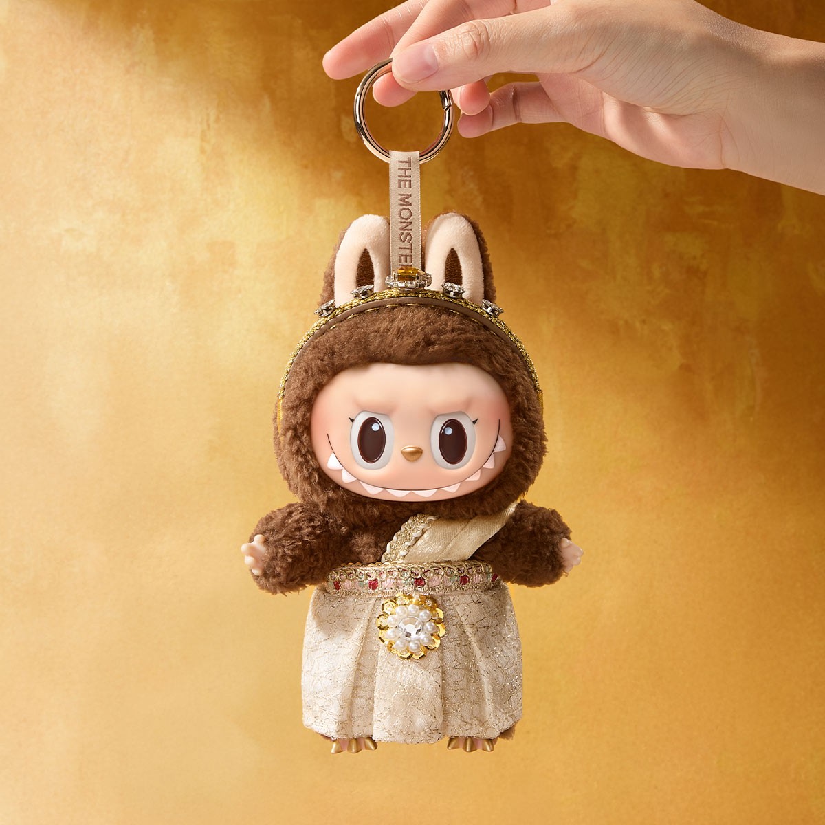 Pop Mart Labubu GOOD LUCK TO YOU-Vinyl Plush Doll Pendant