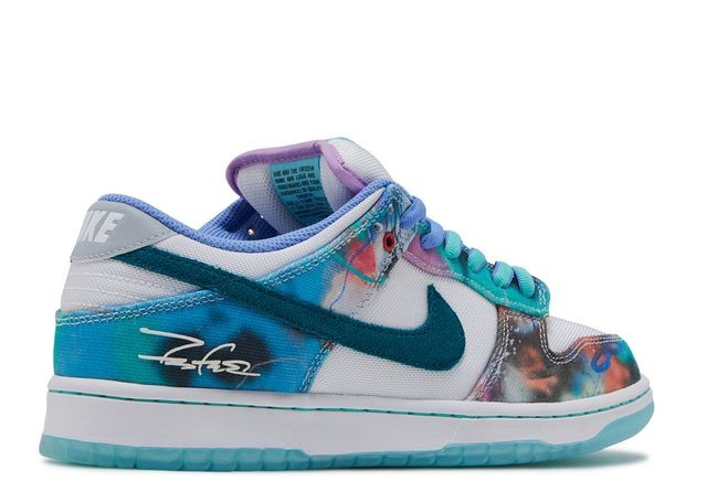 Futura Laboratories x Nike SB Dunk Low 'Bleached Aqua'