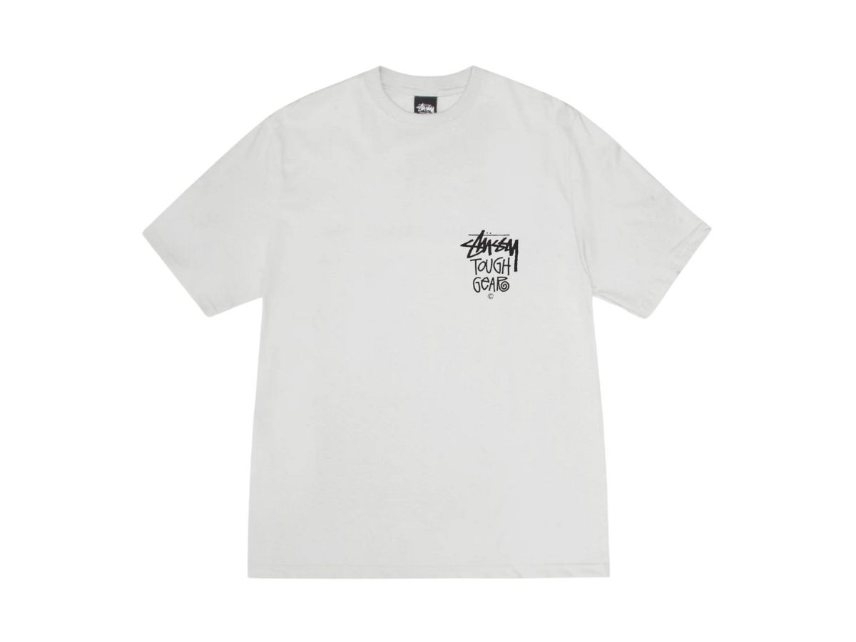 Stüssy Tough Gear Tee Pigment Dyed 'Fog'