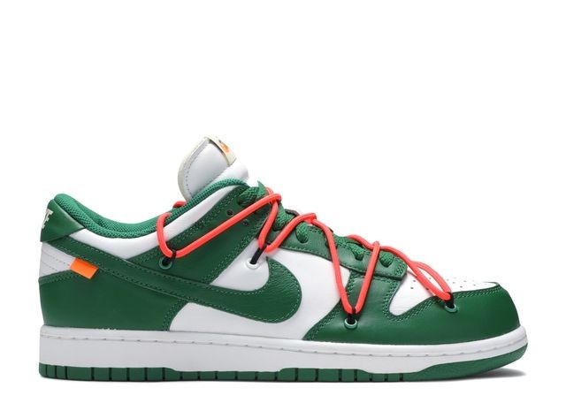 Off-White x Nike Dunk Low 'Pine Green'