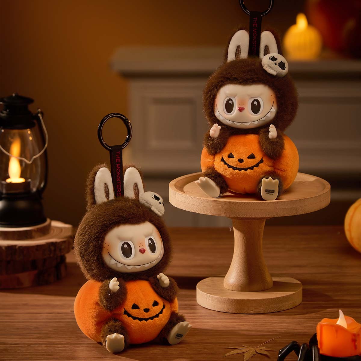 Pop Mart Happy Halloween Party Series- Sitting Pumpkin Vinyl Plush Pendant