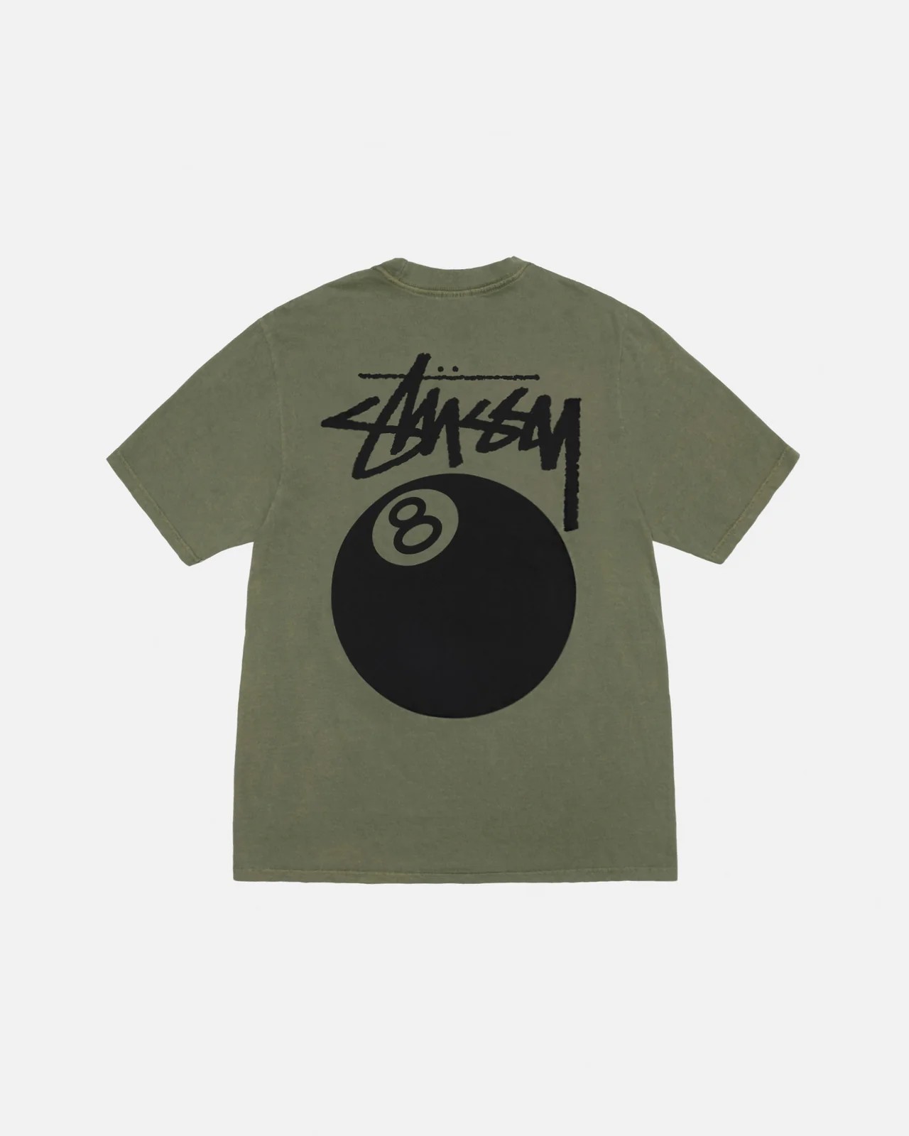 Stüssy 8 Ball Pigment Dyed Tee "Green"