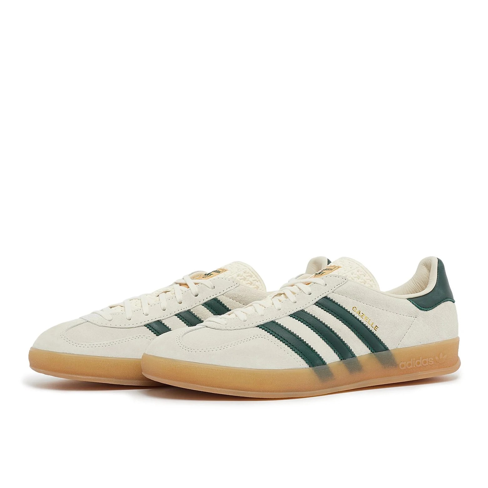 adidas Gazelle Indoor Cream White Collegiate Green Gum