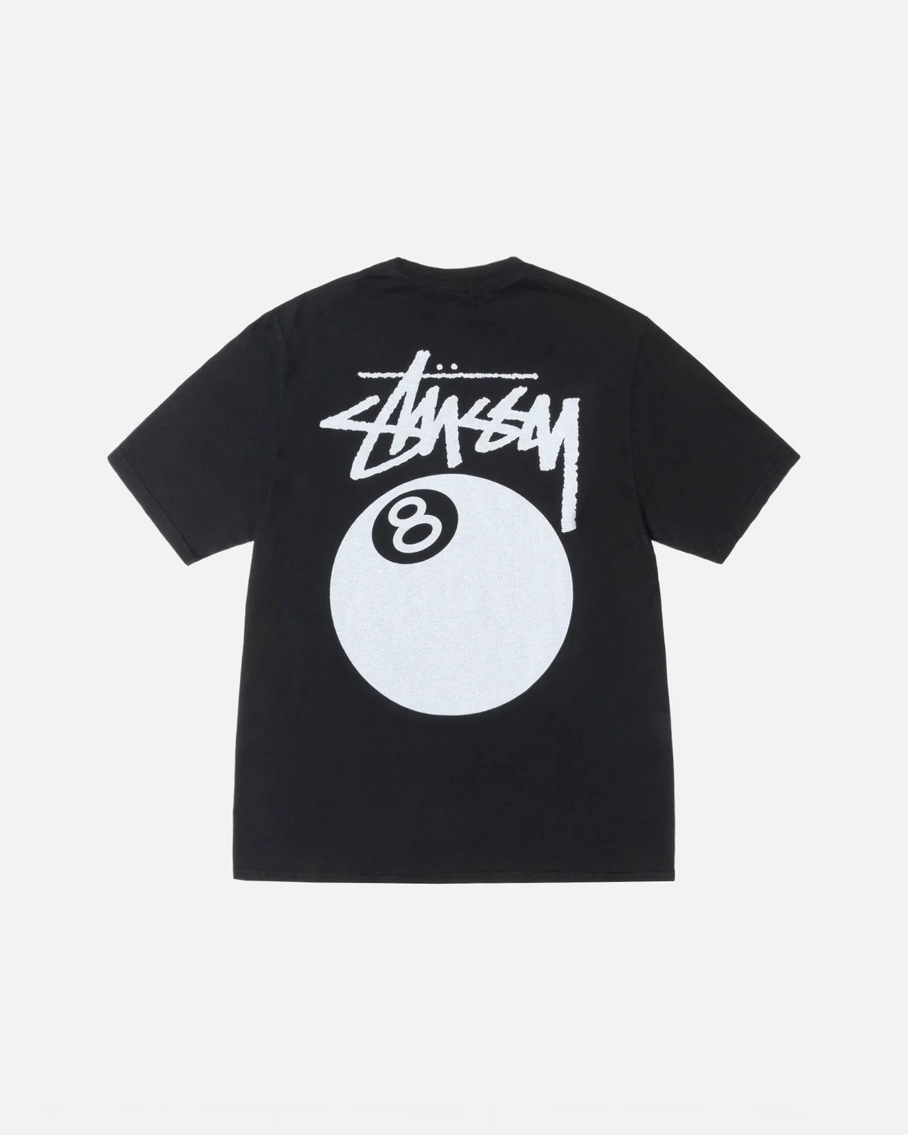 Stüssy 8 Ball Tee Pigment Dyed 'Black'