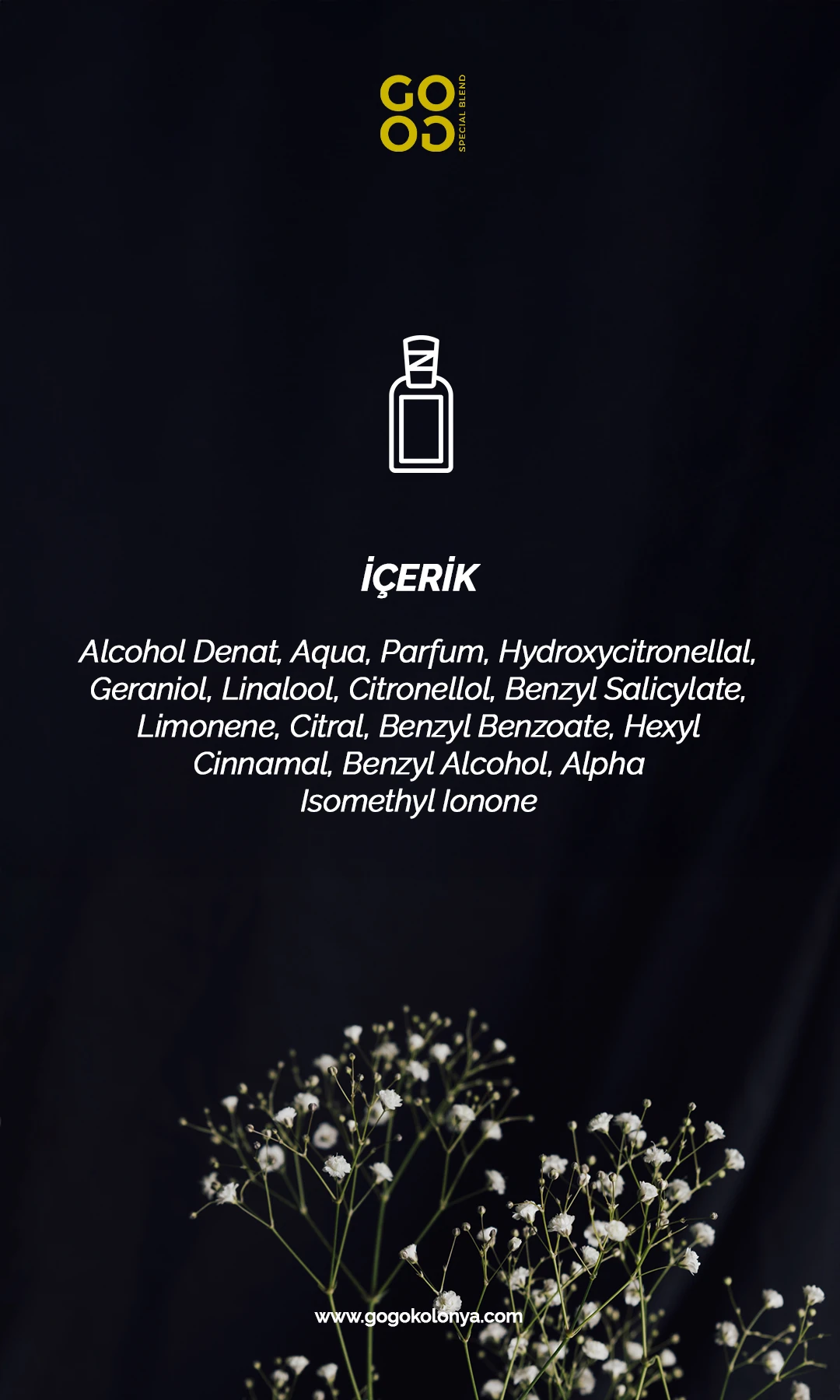 Gogo Fresh Blossom Kolonya 250ml Pet Şişe