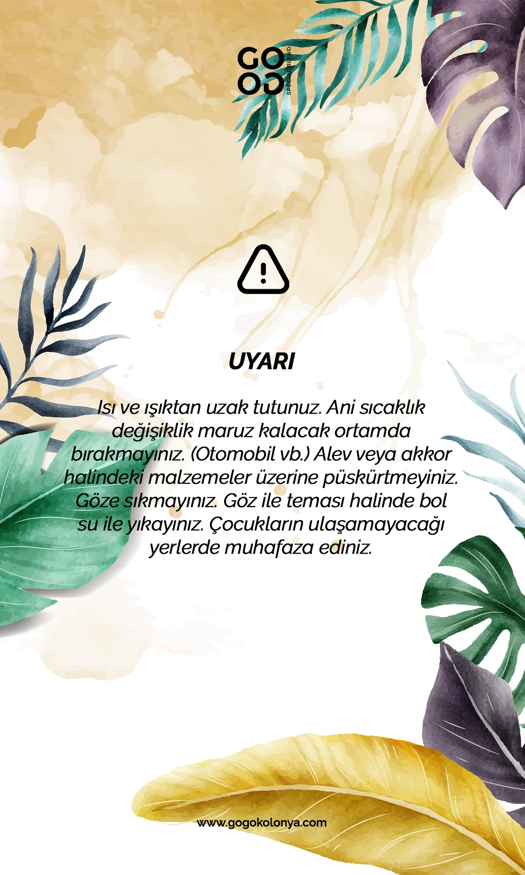 Gogo Tropikal Kolonya 250ml Plastik Şişe - 20 Adet