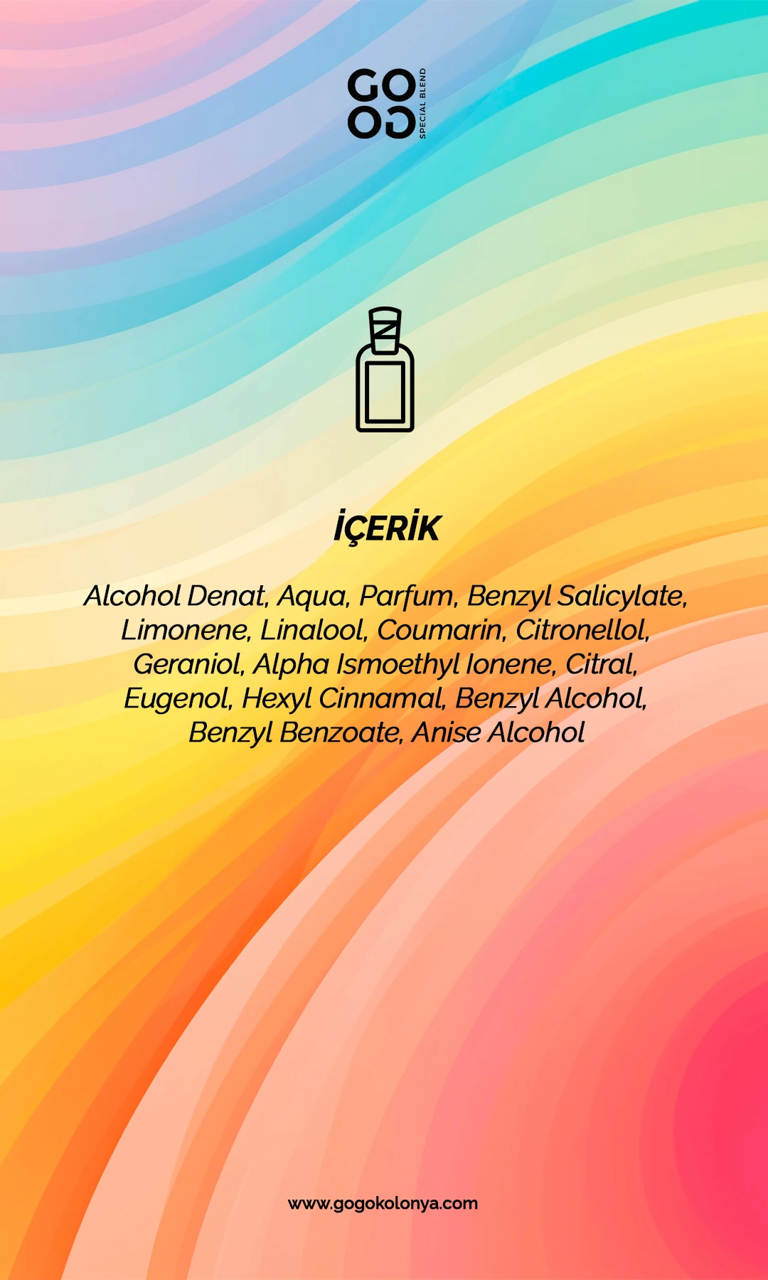 Gogo Remix Kolonya 250ml Plastik Şişe - 20 Adet