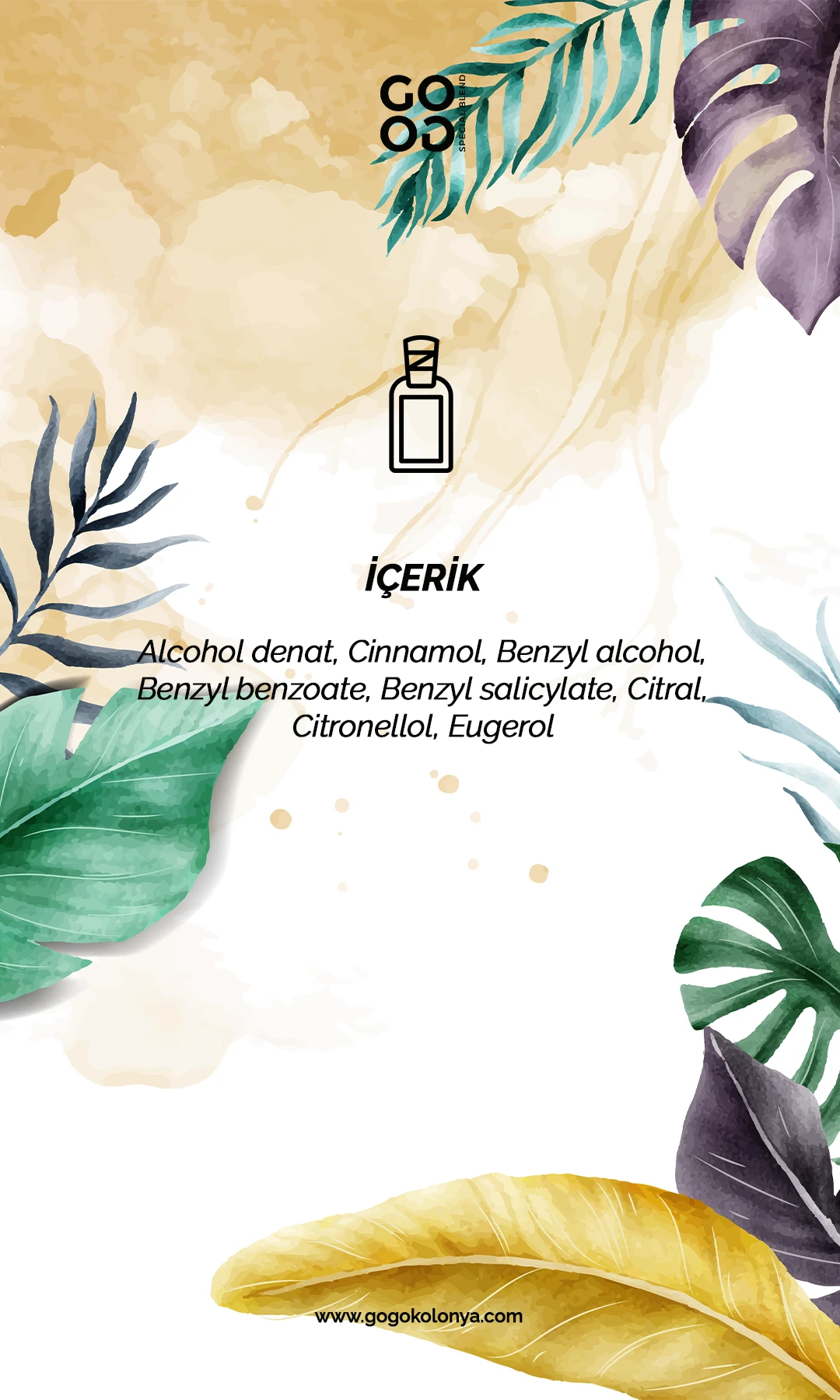 Gogo Tropikal Kolonya 250ml Pet Şişe