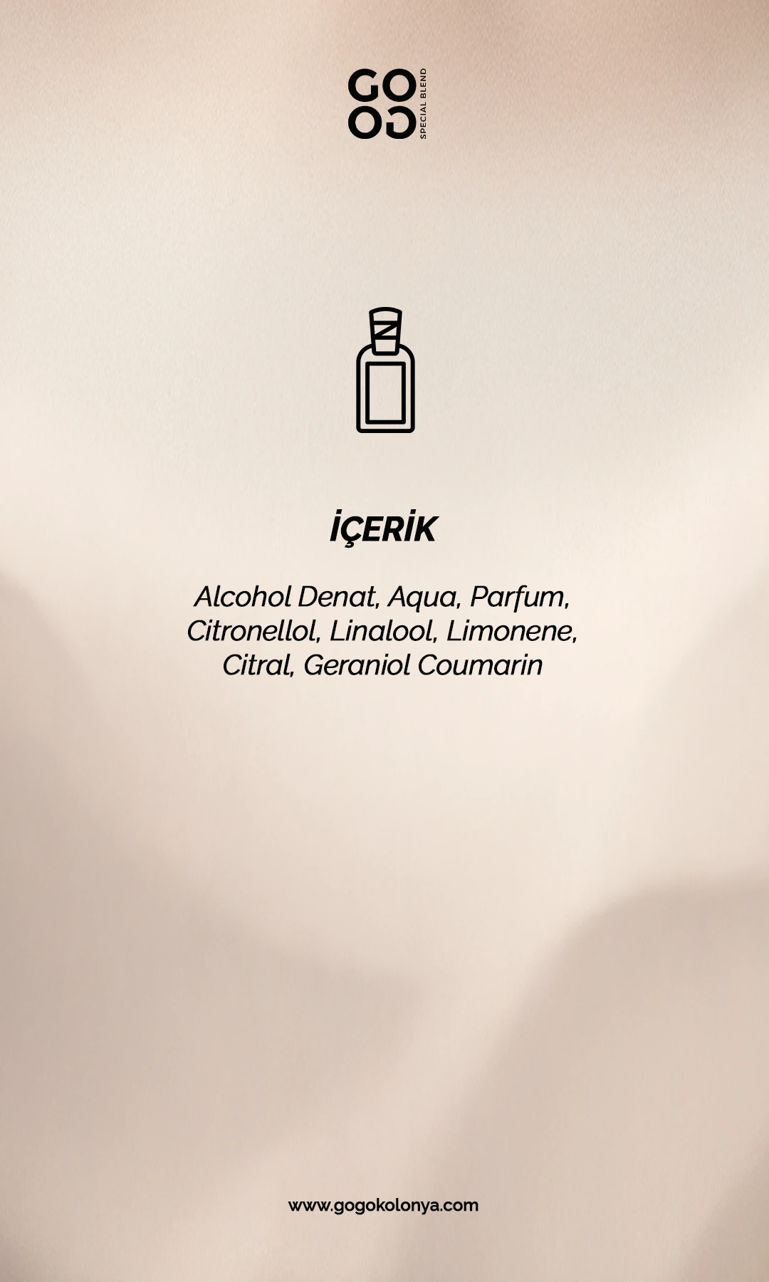 Gogo Aqua Kolonya 250ml Plastik Şişe - 20 Adet