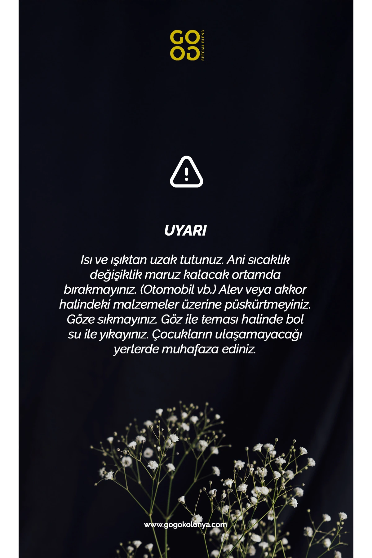 Gogo Fresh Blossom Kolonya 250ml Cam Şişe