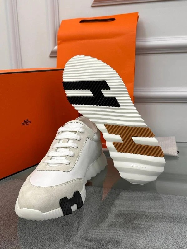Logo Detaylı Beyaz Erkek Sneaker