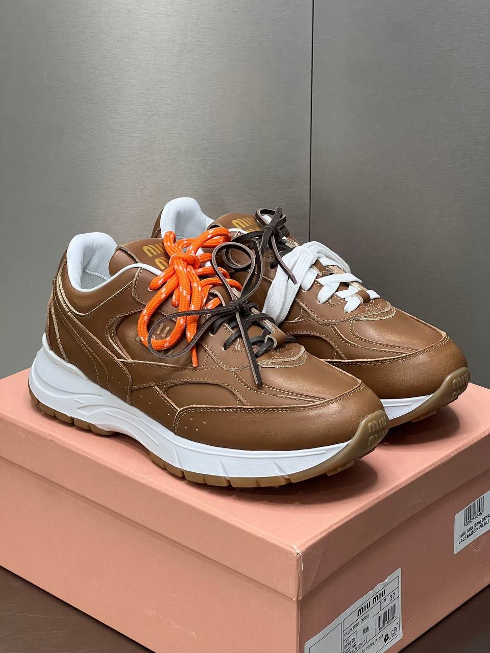 Logo Detaylı İthal Kadın Sneaker