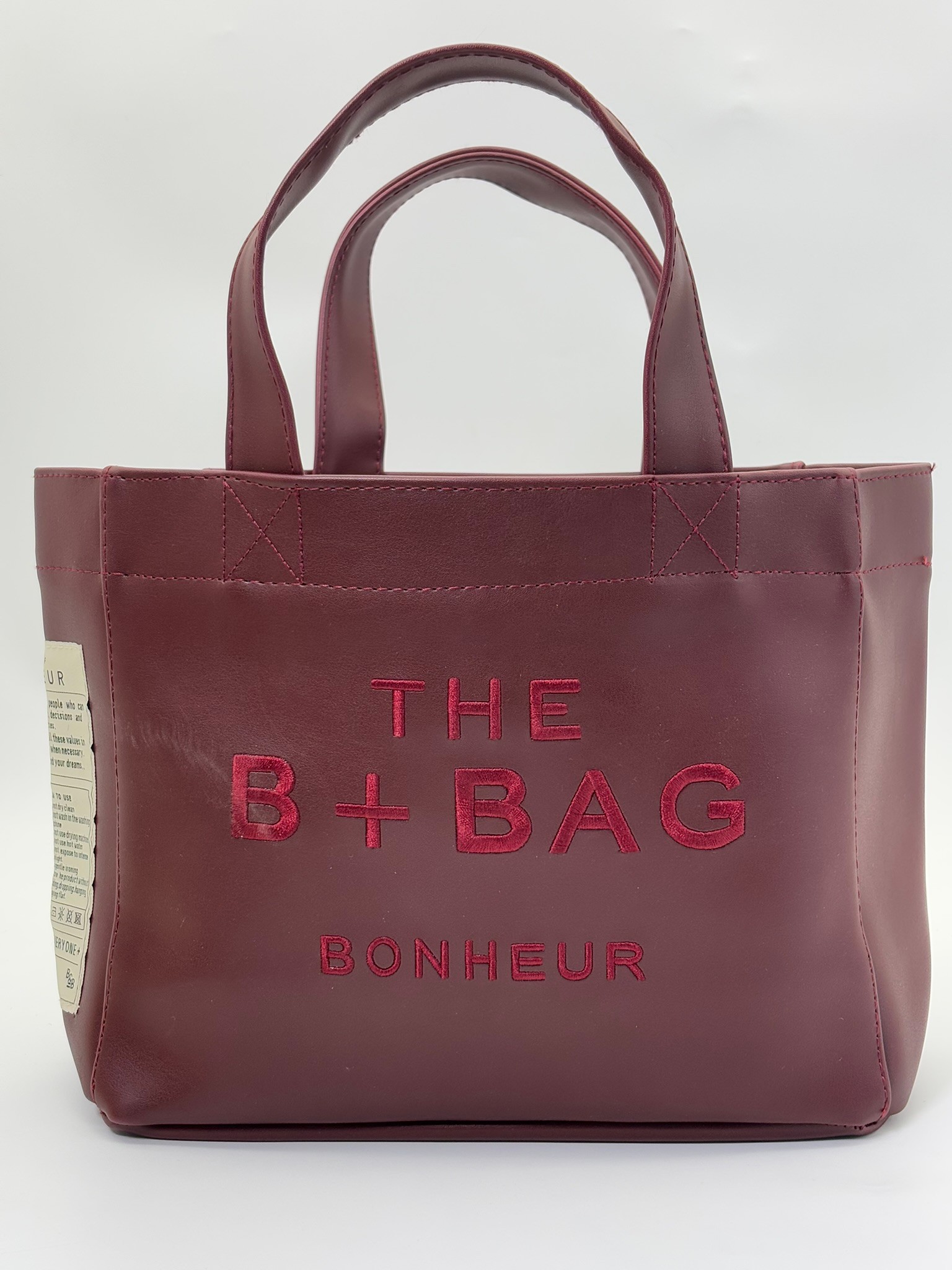 THE B+BAG KIRMIZI KANVAS ÇANTA