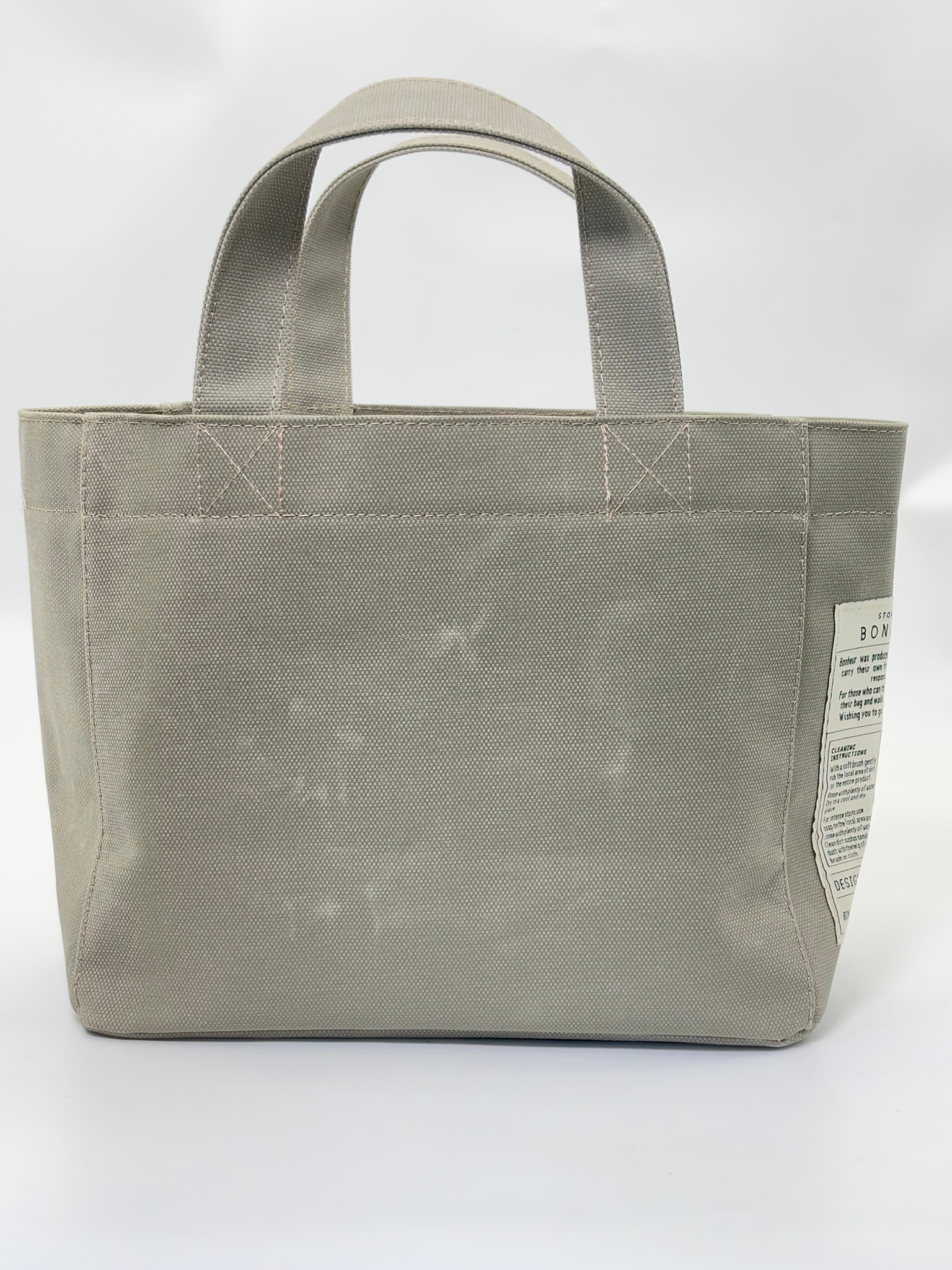 THE B+BAG MİLKY GREEN KANVAS ÇANTA