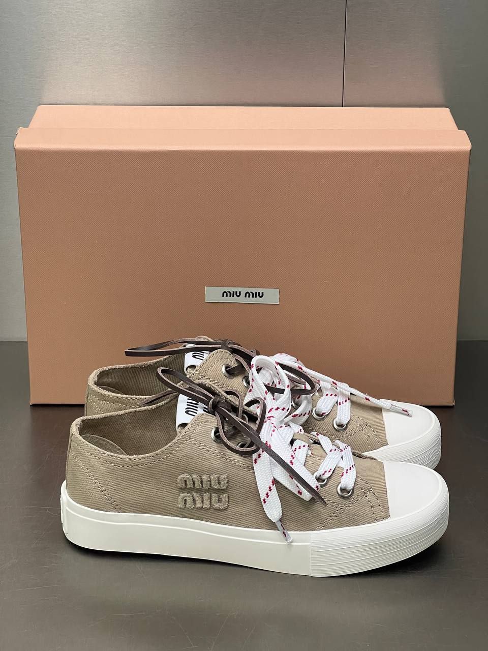 Logo Detaylı İthal Kadın Sneaker