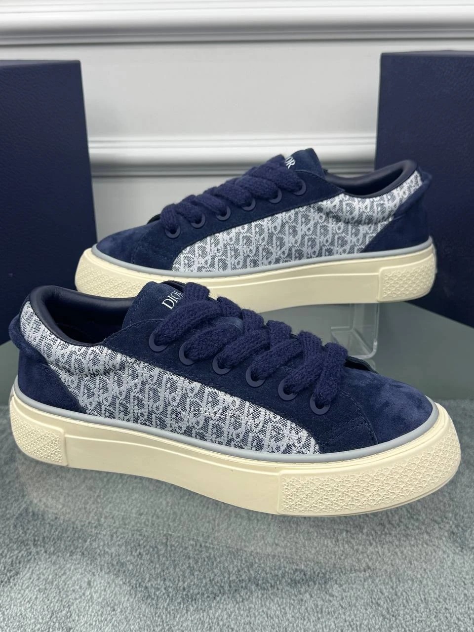 Nubuk Lacivert Erkek Sneaker