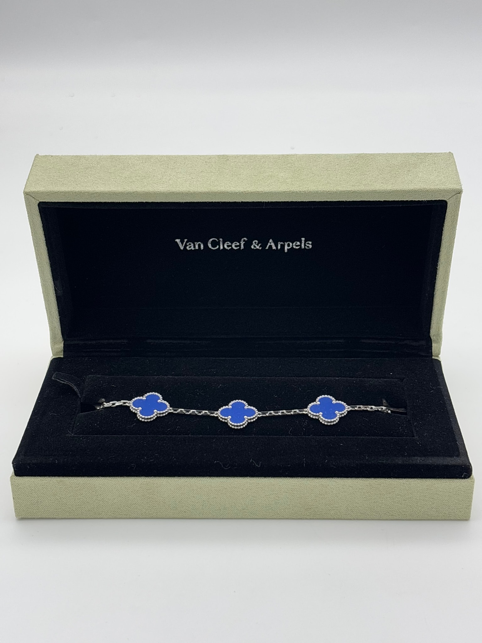 Mavi Taşlı İthal Bileklik