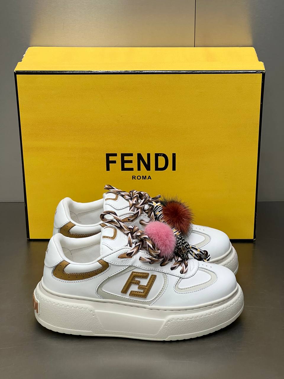 Logo Detaylı İthal Sneaker