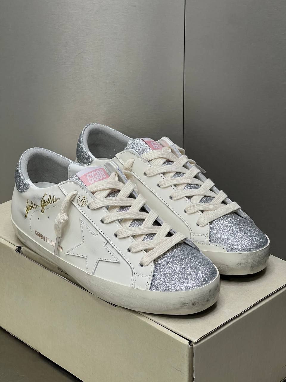 Logo Detaylı İthal Kadın Sneaker