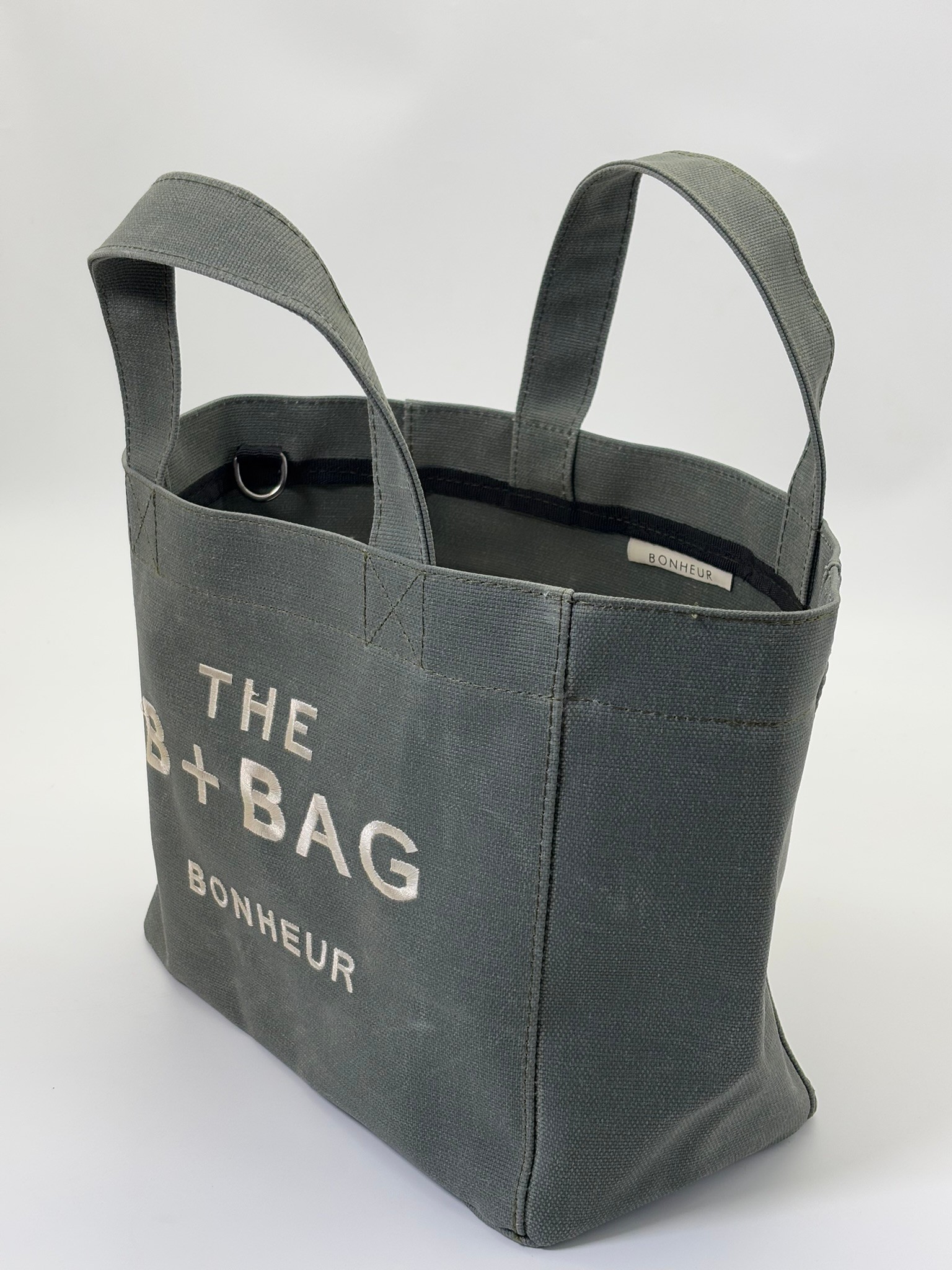 THE B+BAG MİNT GREEN KANVAS ÇANTA