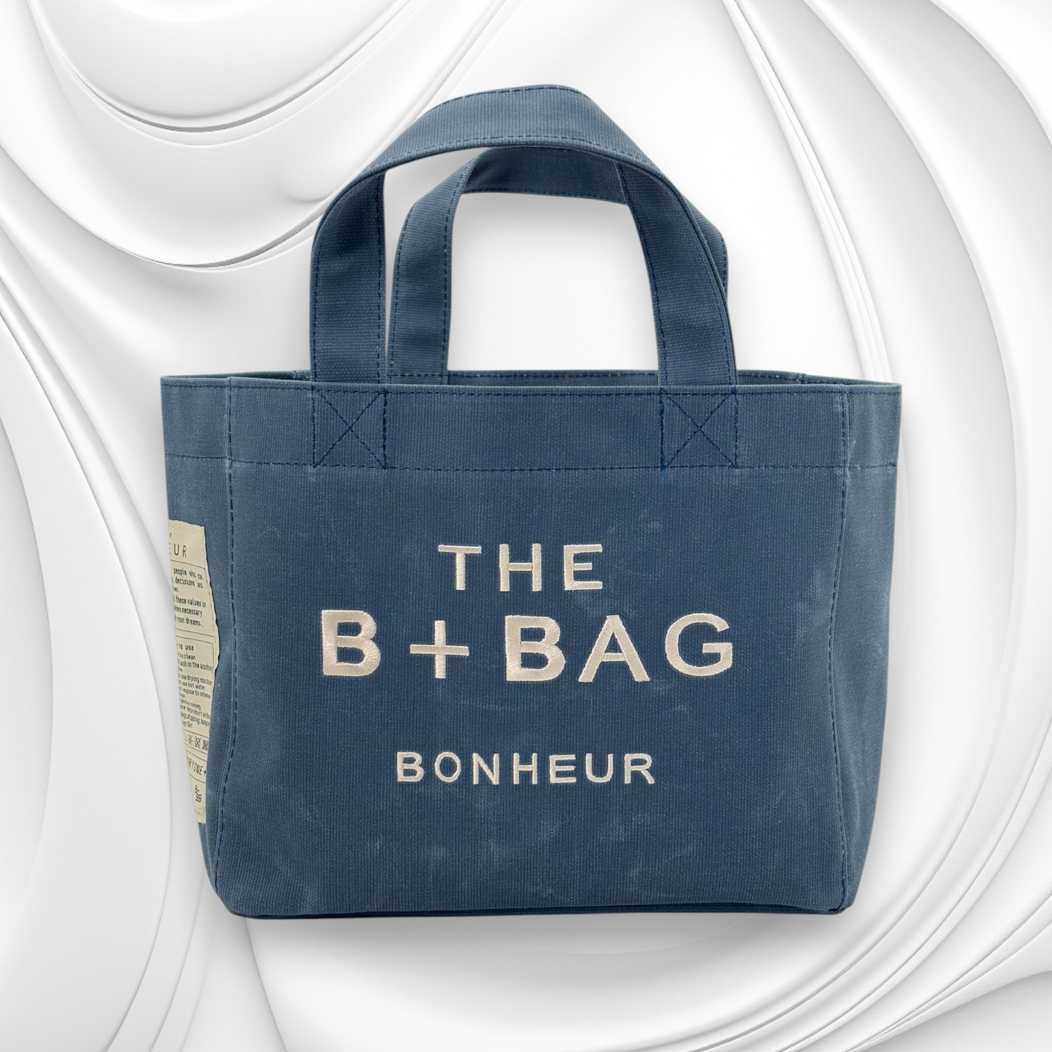THE B+BAG PARİSİAN BLUE KANVAS ÇANTA