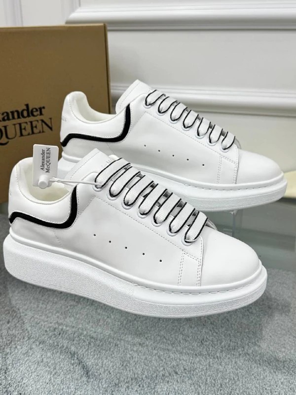 Oversize Beyaz Erkek Deri Sneaker