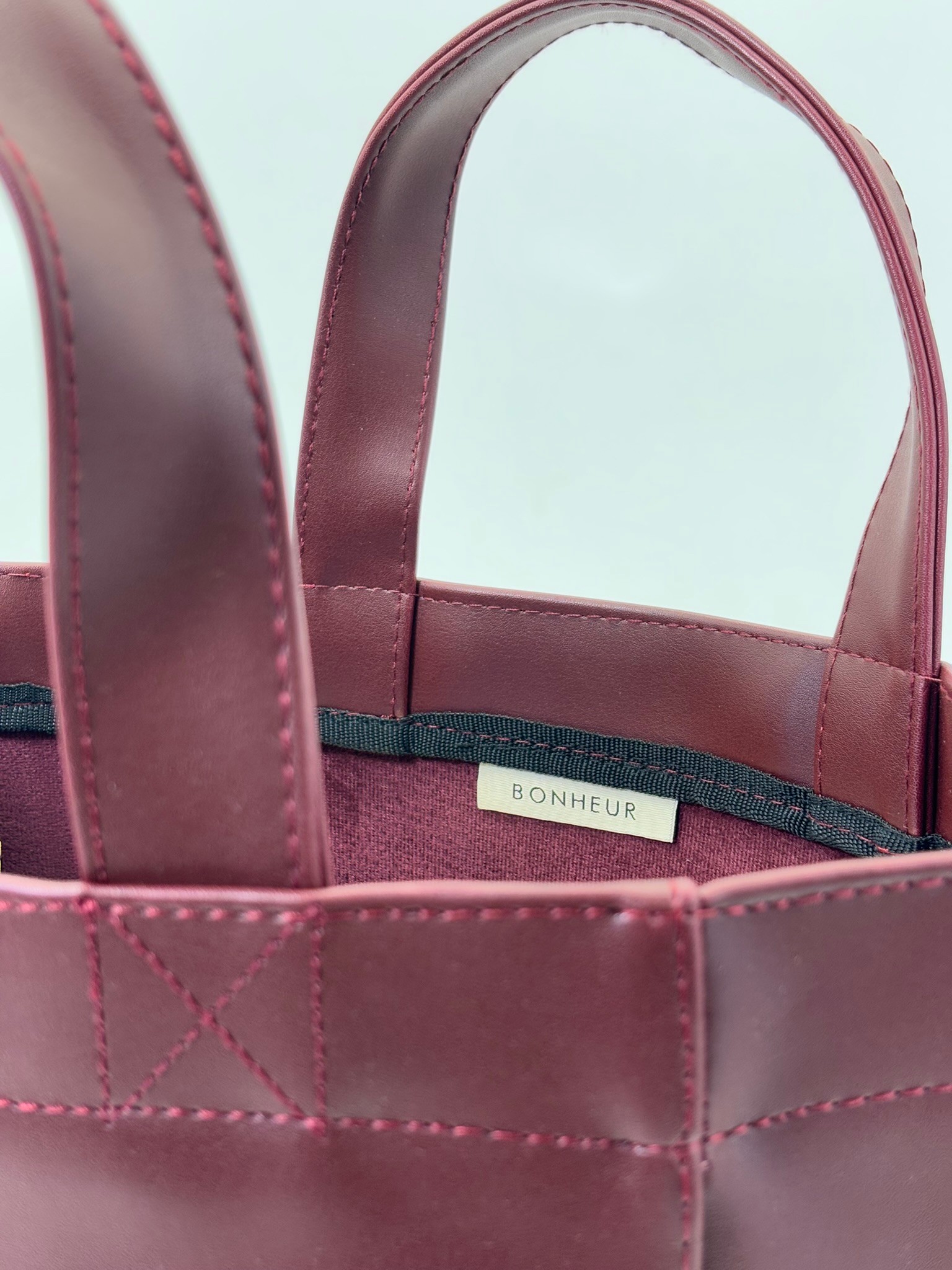 THE B+BAG KIRMIZI KANVAS ÇANTA