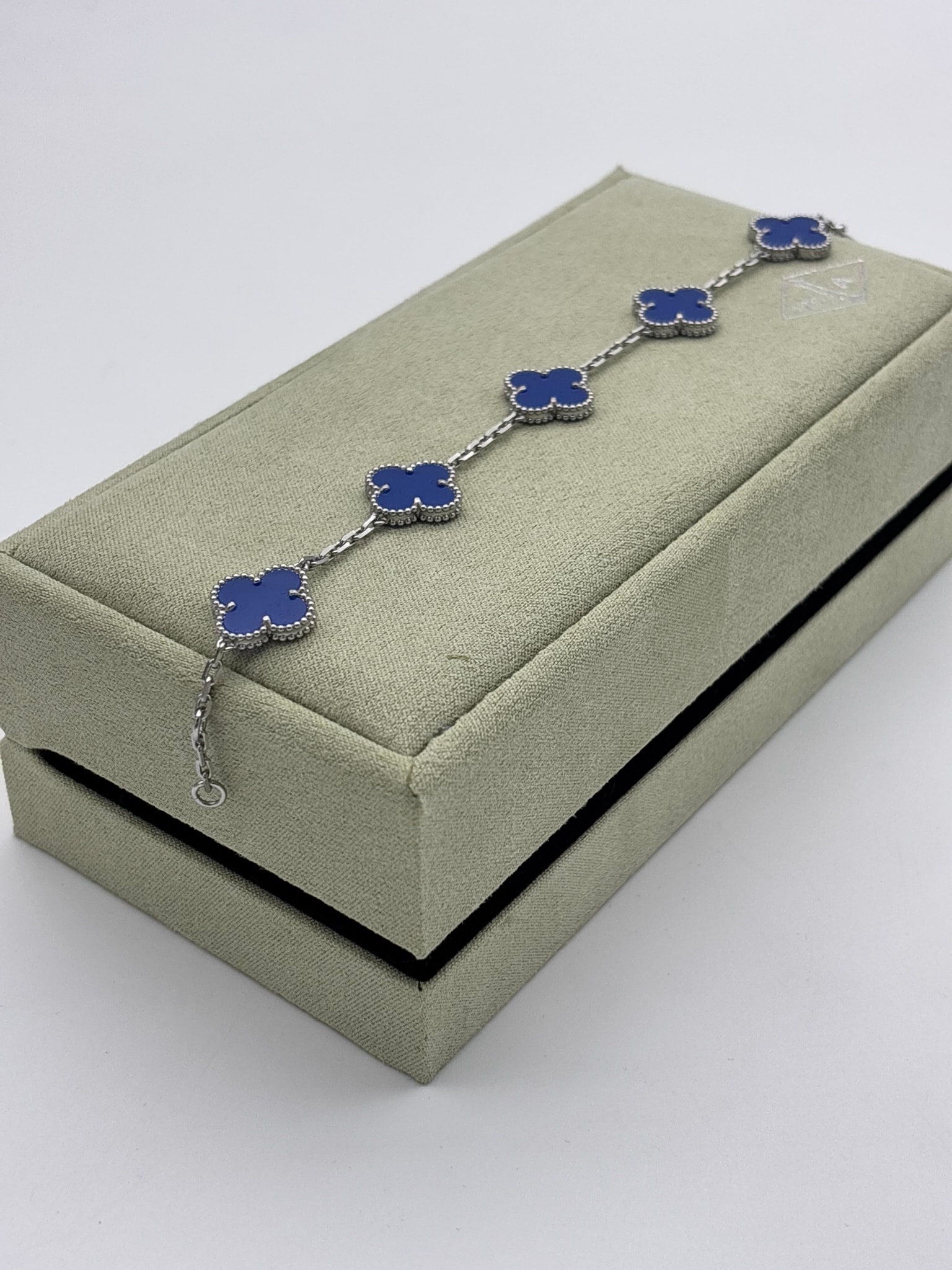 Mavi Taşlı İthal Bileklik