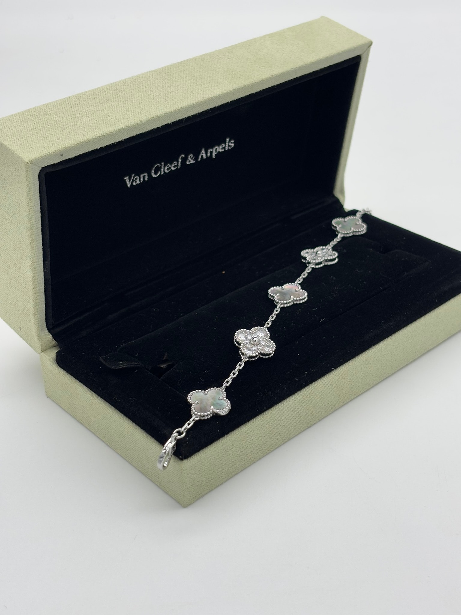 Gümüş Taşlı Unisex Bileklik