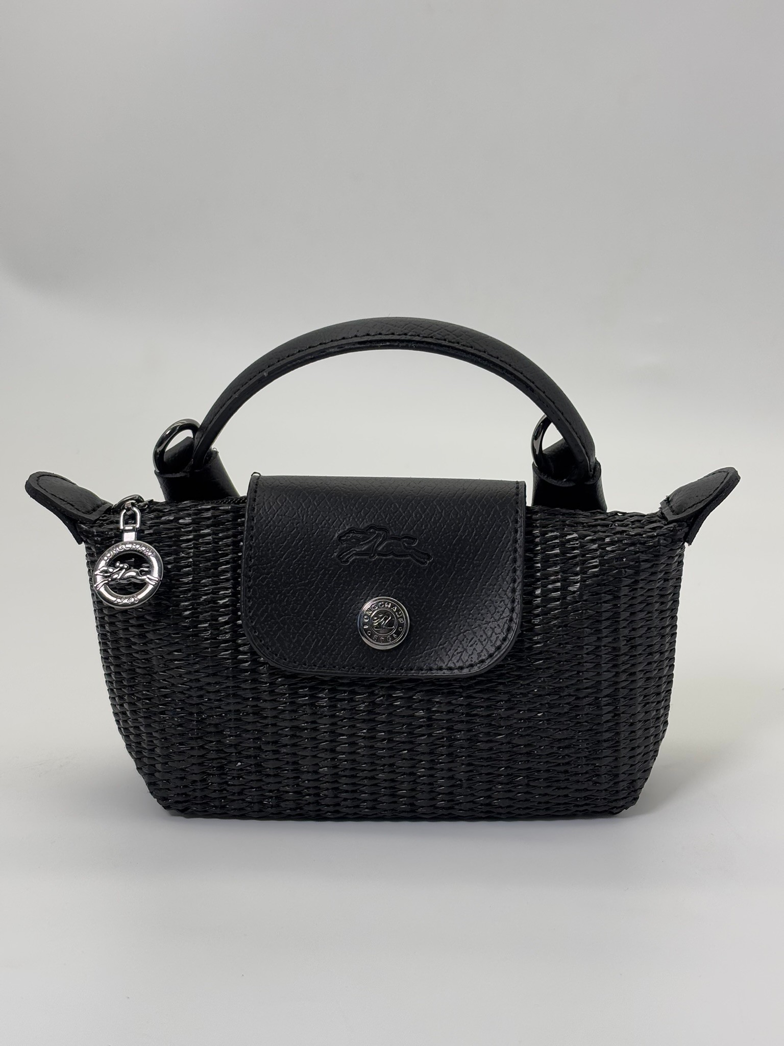 LONGCHAMP LE PLİAGE SİYAH XS EL ÇANTASI 
