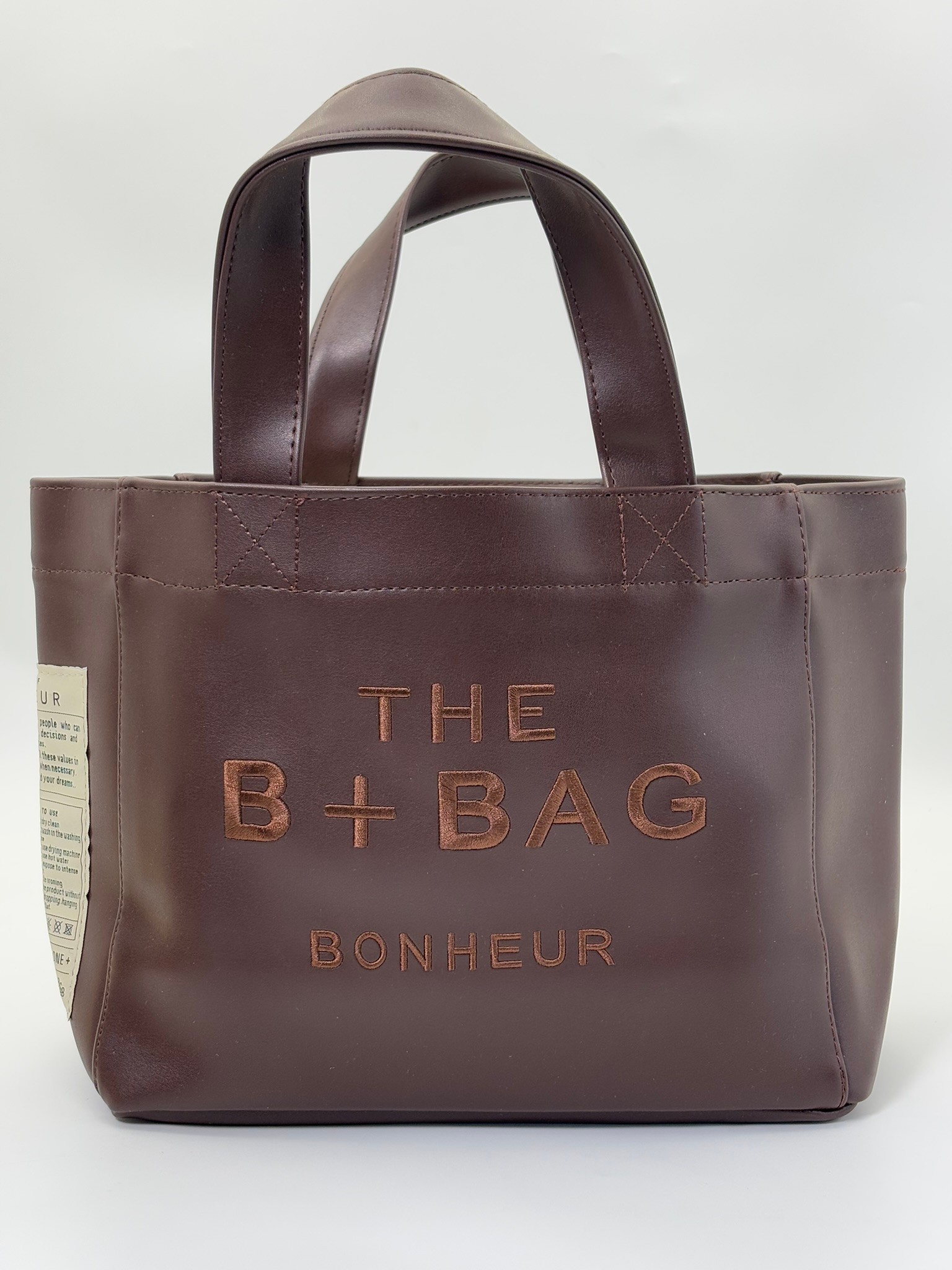 THE B+BAG KAHVERENGİ KANVAS ÇANTA