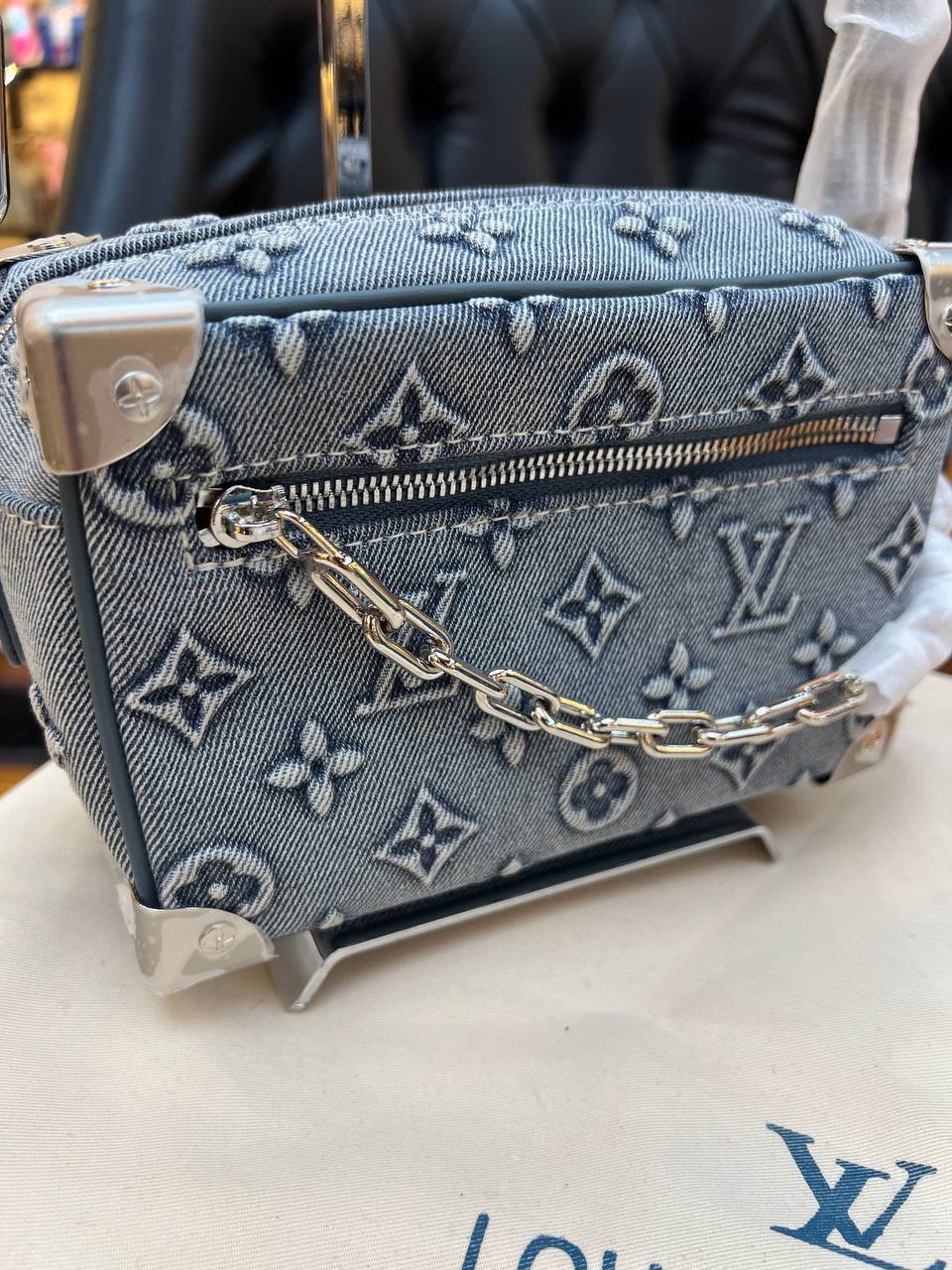 Kutulu İthal Kadın Çanta