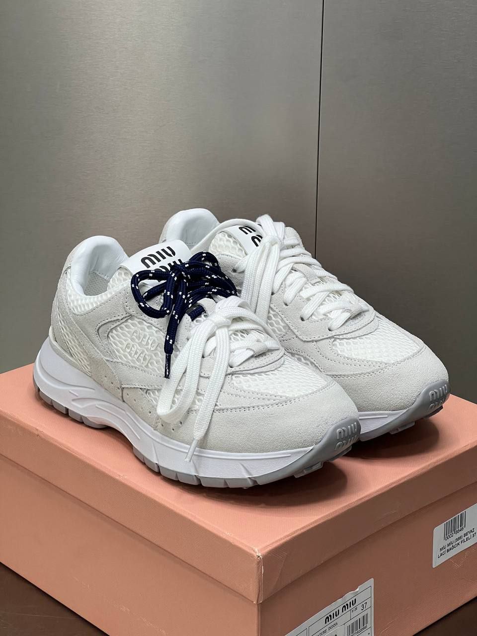 Logo Detaylı İthal Kadın Sneaker