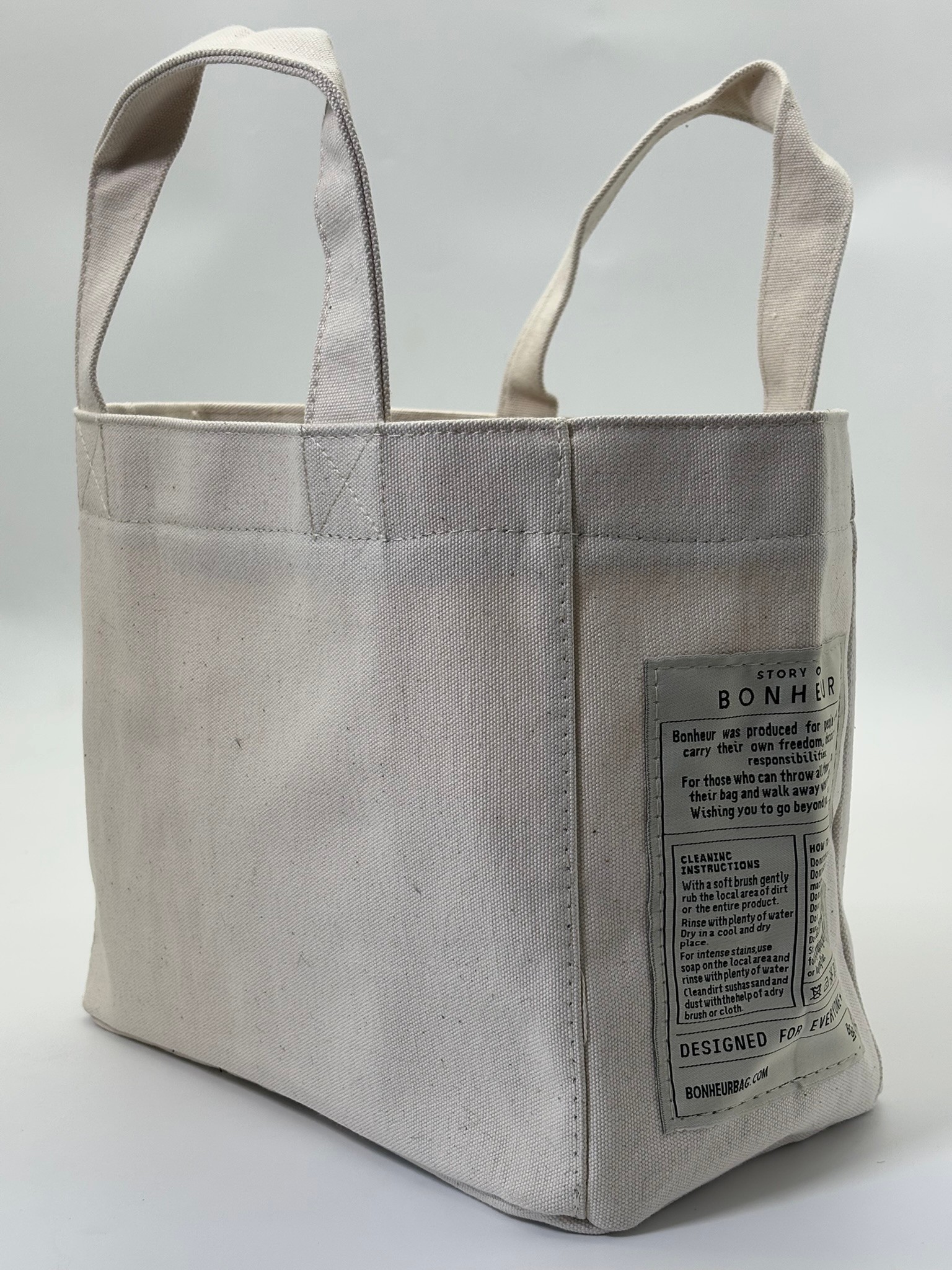 THE B+BAG COCONUT KANVAS ÇANTA