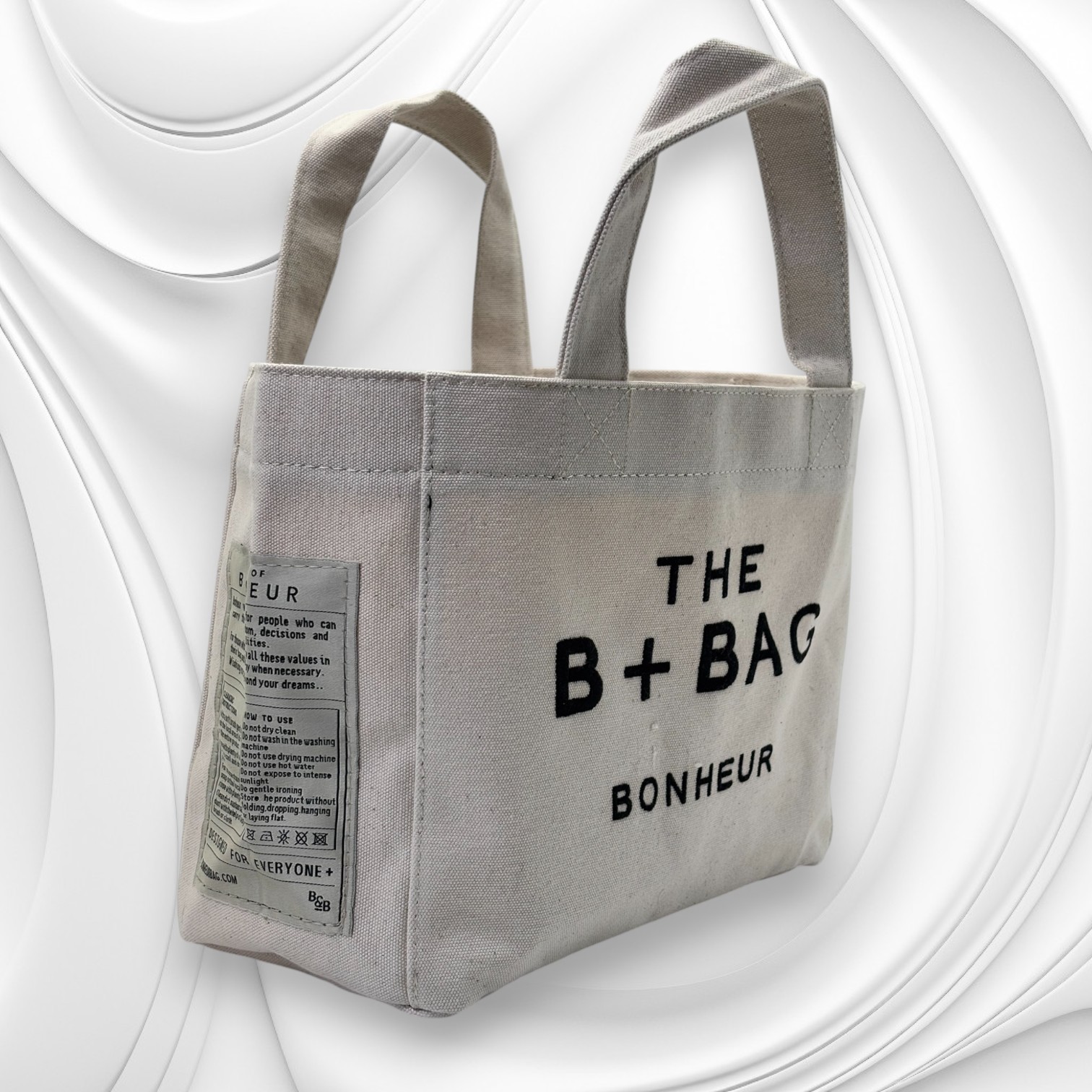 THE B+BAG COCONUT KANVAS ÇANTA