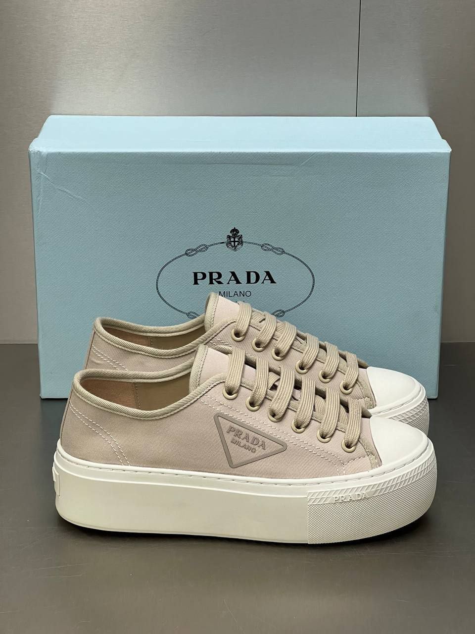 Logo Detaylı İthal Kadın Sneaker
