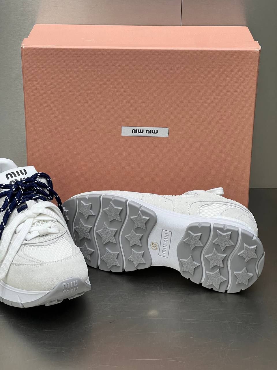 Logo Detaylı İthal Kadın Sneaker