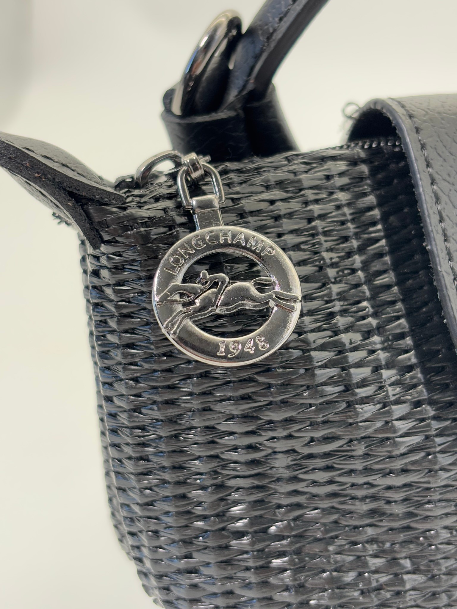 LONGCHAMP LE PLİAGE SİYAH XS EL ÇANTASI 