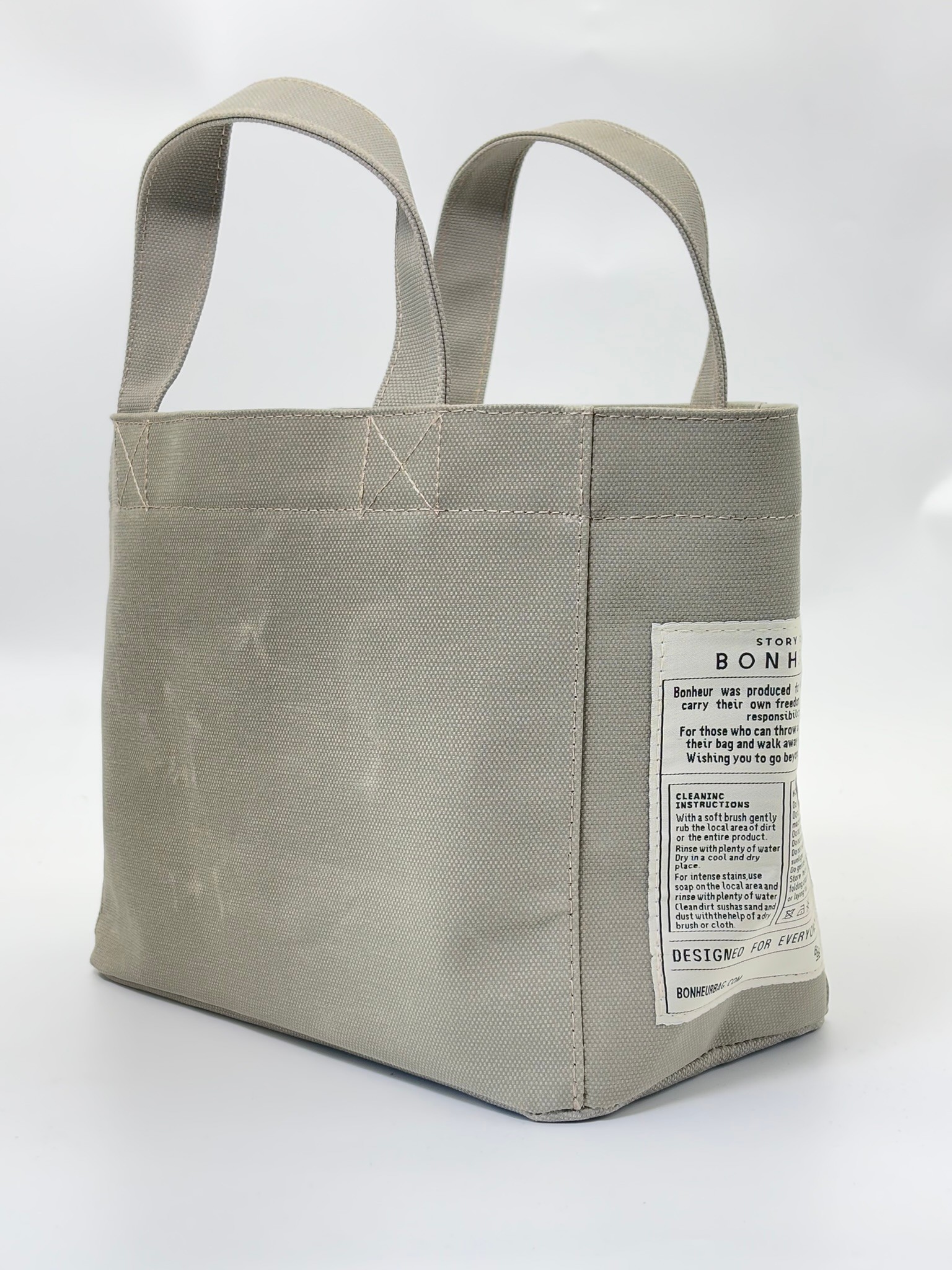 THE B+BAG MİLKY GREEN KANVAS ÇANTA